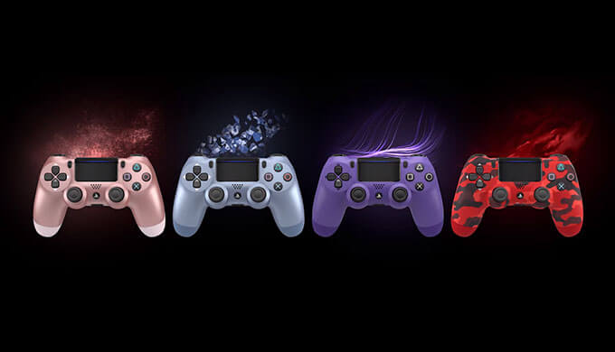 Playstation４ Ps4の ワイヤレスコントローラー Dualshock4 に新色4色が9月6日数量限定発売 Jpstreamer