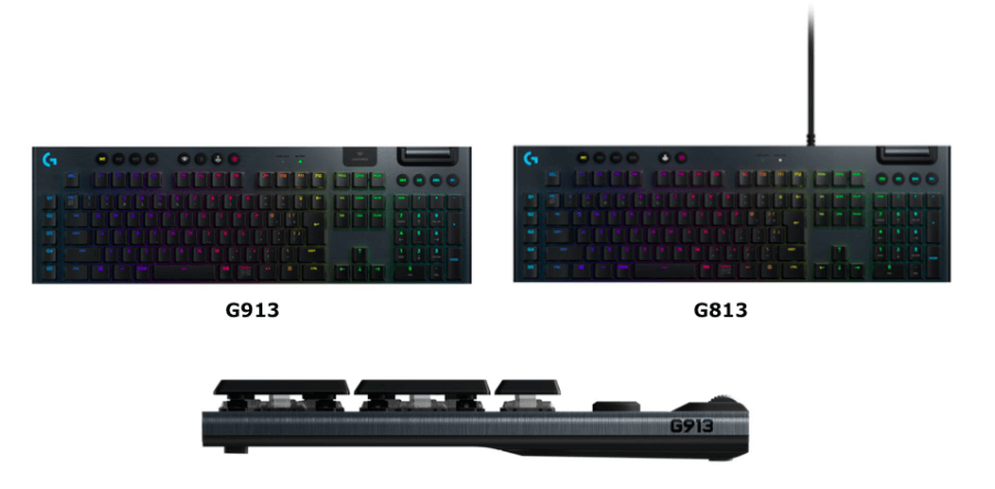 Logicool ロジクール 厚さわずか22mmの初薄型ゲーミングキーボードのワイヤレス G913 と有線 G813 8月29日より発売 Jpstreamer