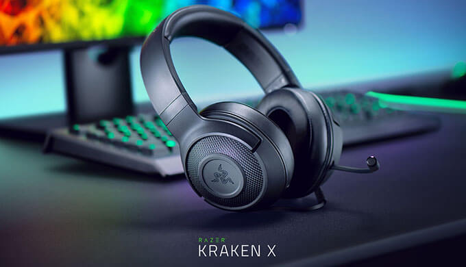 Razer Krakenシリーズ最新作7 1 サラウンド軽量ゲーミングヘッドセット Razer Kraken X を8月30日 金 に発売 Jpstreamer