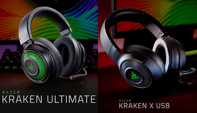 Razer 立体音響のthx Spatial Audioを搭載 Kraken Ultimate と廉価モデル Kraken X Usb を発表 Jpstreamer