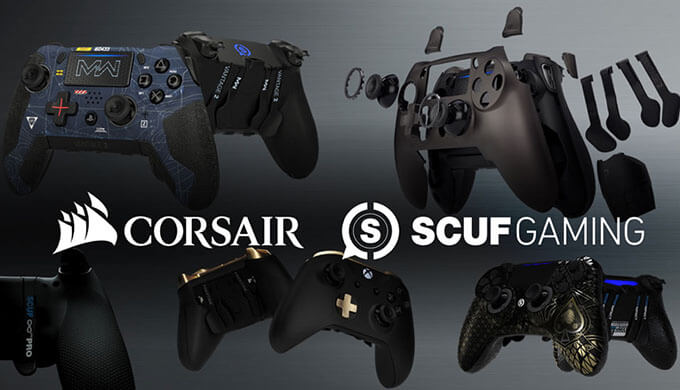 Corsair コルセアがモジュール式ゲームパッドで知られる Scuf Gaming 買収を発表 Jpstreamer