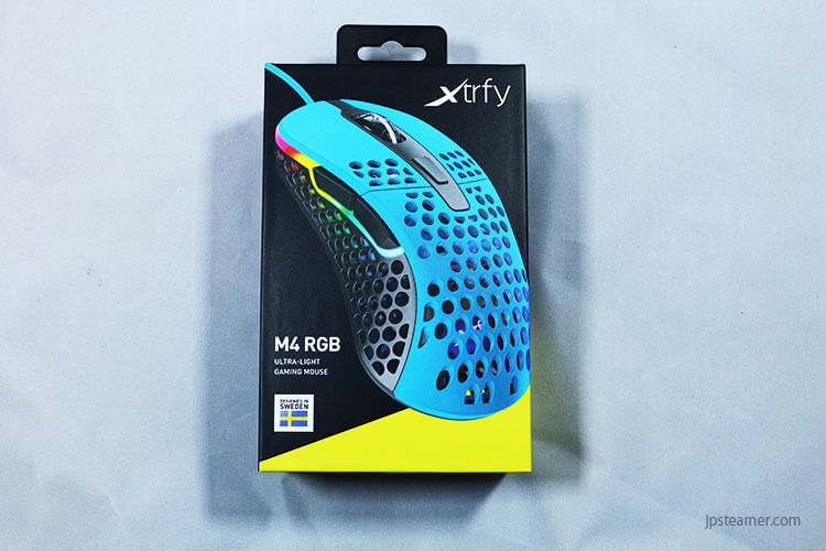 【Xtrfy M4 RGB レビュー】最先端3389センサー搭載、超軽量構造の右手用ゲーミングマウス | Jpstreamer