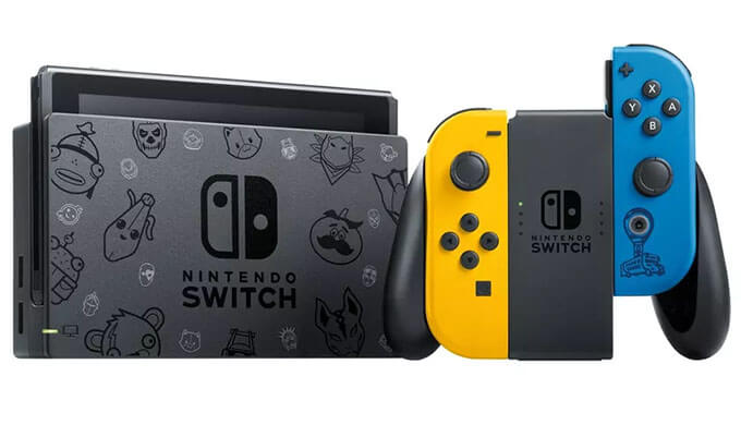 Nintendo×フォートナイト】スキン付属の特別版Switchがヨーロッパで 